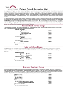 Patient Price Information List