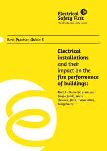 Best Practice Guide 5 - Electrical Safety First