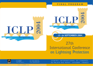 27th International Conference on Lightning Protection