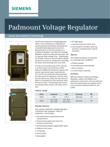 Padmount Voltage Regulator