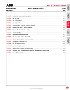 ABB ATEX Mod Express