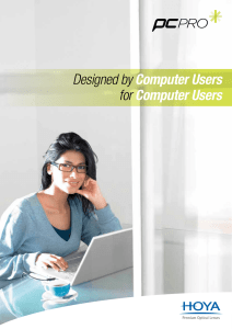 Designed by Computer Users for Computer Users