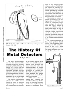 History of Metal Detecting
