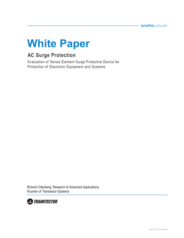 AC Surge Protection - Winncom Technologies