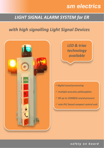 Light Signal Alarm System LSAS brochure