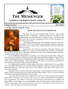 JULY 2016 Messenger.pub - Quaker Gap Baptist Church