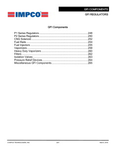 GFI Components - IMPCO Technologies