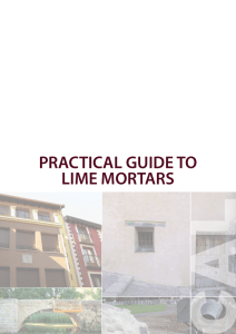 practical guide to lime mortars