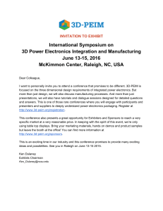 International Symposium on 3D Power Electronics