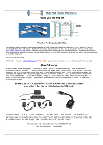 Using your WS-POE-IO Passive PoE injector/Splitter - WiFi