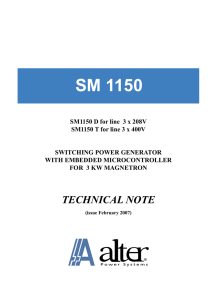 SM 1150 user manual