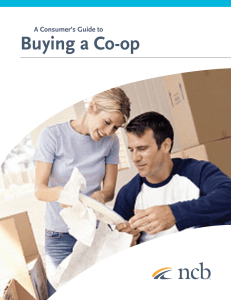 Buying a Co-op - National Cooperative Bank