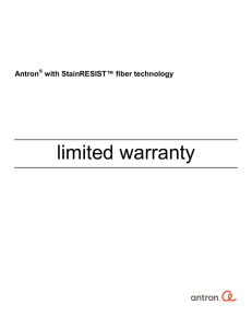 limited warranty