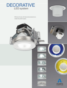 LED Recessed Round Decorative up to 3000