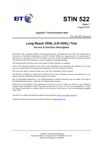 Long Reach VDSL