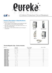LS Motor Protective Circuit Breakers