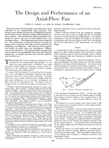 The Design and Performance of an Axial