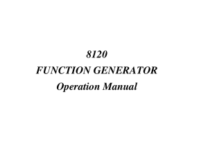 8120 function generator
