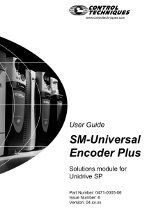 SM-Universal Encoder Plus ()