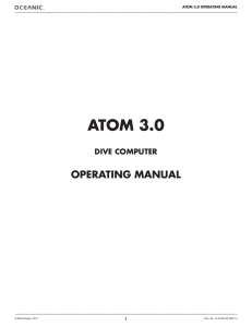 ATOM 3.0 Operating Manual