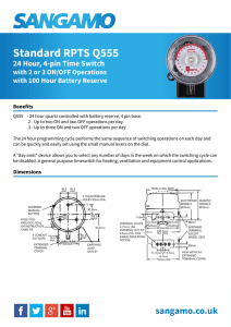 Standard RPTS Q555