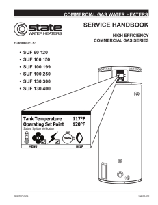 service handbook - State Water Heaters