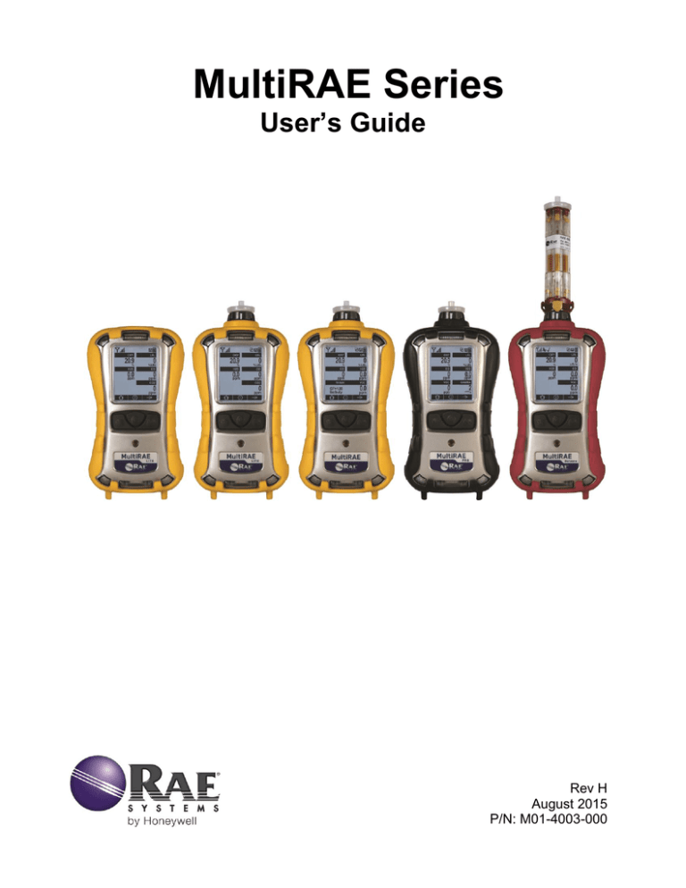 MultiRAE User`s Guide