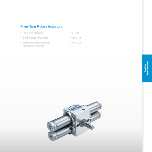 Pneu-Turn Rotary Actuators