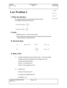 Homework 1 Solution