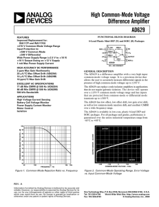 AD629 Data Sheet