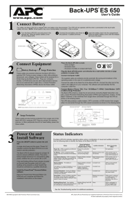 Back-UPS ES 650