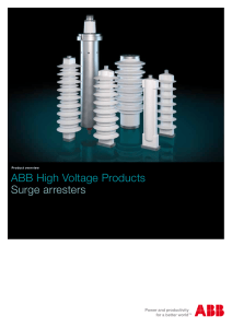 ABB High Voltage Products Surge arresters