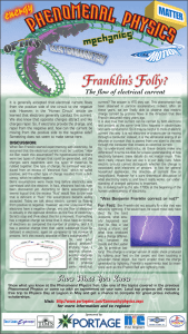 Franklin`s Folly?