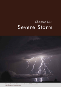 Severe Storm - Geoscience Australia