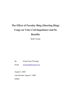 The Effect of Faraday Ring - DIY