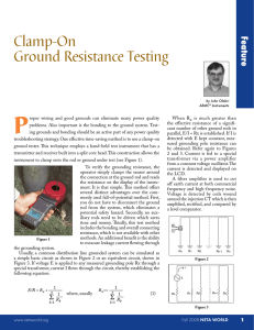 Clamp-On Ground Resistance Testing