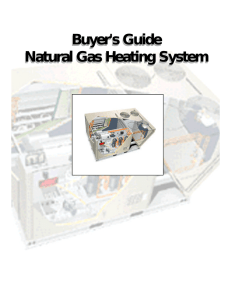 Buyer`s Guide Natural Gas Heating System