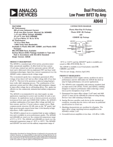 Analog Devices AD648JNZ datasheet: pdf