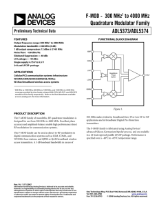 Analog Devices ADL5371ACPZ-R7 datasheet: pdf