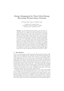 Energy Management for Time-Critical Energy Harvesting Wireless