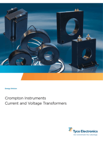 Crompton Instruments Current and Voltage Transformers