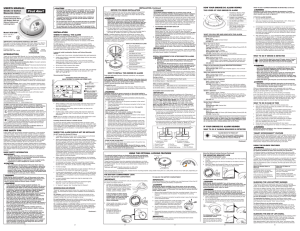 user`s manual - BRK Electronics