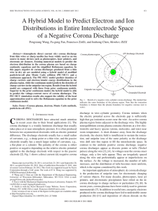 A Hybrid Model to Predict Electron and Ion Distributions in Entire