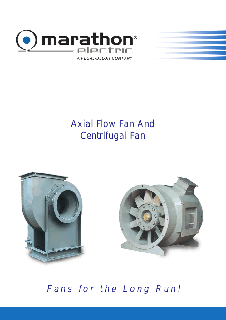 Axial Flow Fan Selection Chart