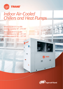 Indoor Air-Cooled Chillers and Heat Pumps