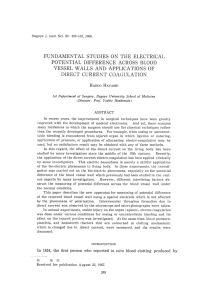 fundamental studies on the electrical potential difference across