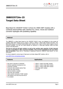 2BB0535T2Ax-25 Target Data Sheet