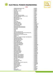 electrical power engineering