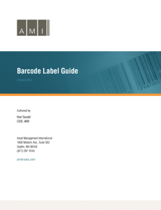 Barcode Label Guide