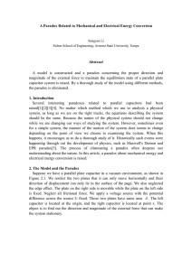 A Paradox Related to Mechanical and Electrical Energy Conversion